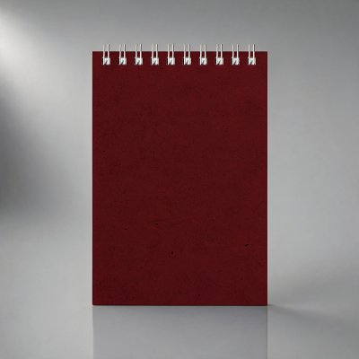 Бизнес - блокнот Альт А6 (94 х 130 мм) Office 60 л., бордовый