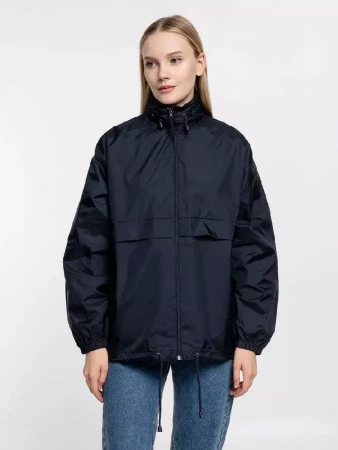 Ветровка из нейлона Surf 210, темно-синяя (navy), размер XS
