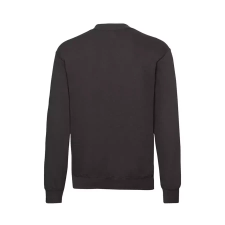 Толстовка мужская с начесом  "Сlassic Set-In Sweat", черный_L, 80% х/б, 20% п/э, 280 г/м2