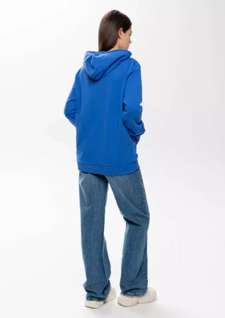Худи унисекс STAN футер без начёса 260, 23, Синий,  (16/1)  (52/XL)