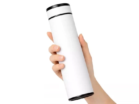 Вакуумный термос Vacuum Flask C1, soft touch, 420мл, белый