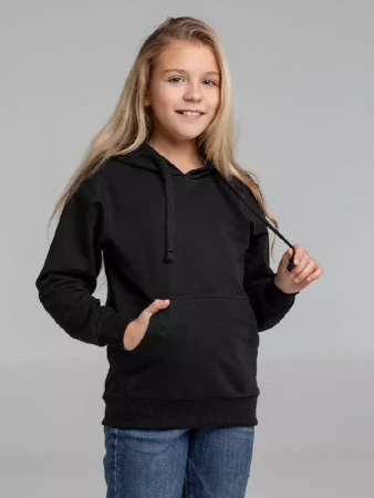 Худи детское Kirenga Kids 2.0, черное, 14 лет