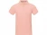 Calgary мужская футболка-поло с коротким рукавом, pale blush pink