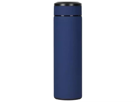 Вакуумный термос Vacuum Flask C1, soft touch, 420мл, темно-синий