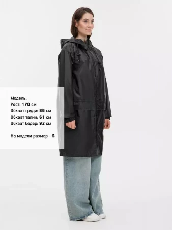 Дождевик Rainman Zip Pro черный, размер L