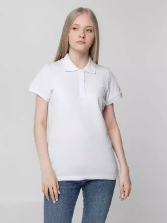 Рубашка поло женская Virma lady, белая, размер 3XL