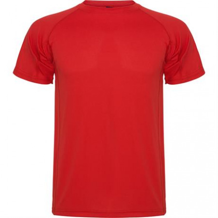 Спортивная футболка MONTECARLO мужская, КРАСНЫЙ 3XL