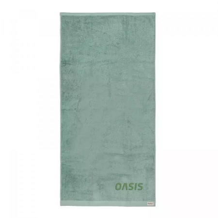 Банное полотенце Ukiyo Sakura из хлопка AWARE™, 500 г/м², 70x140 см (Зеленый цвет)