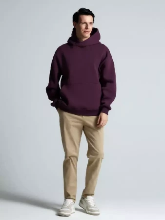 Худи Kulonga Oversize, фиолетовое, размер ХS/S