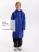 Дождевик детский RainDrop Kids, ярко-синий, 12 лет (рост 142-152)