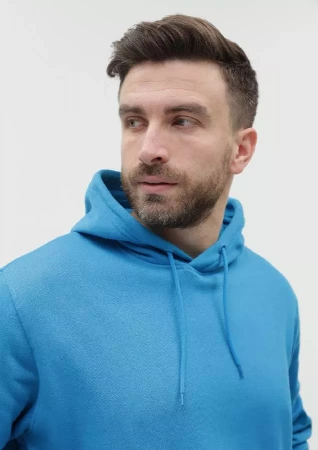 Худи унисекс STAN футер с начёсом 260, 20, Лазурный,  (40/1)  (46/S)
