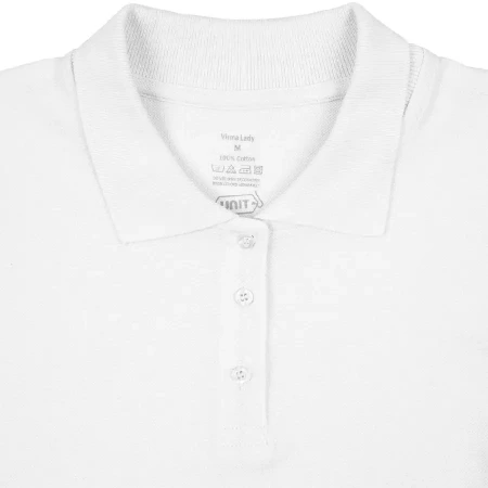 Рубашка поло женская Virma lady, белая, размер 3XL