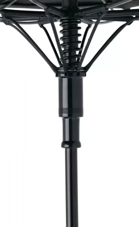 Зонт-трость антишторм Swiss Peak Tornado из rPET AWARE™, d116 см (Черный цвет)