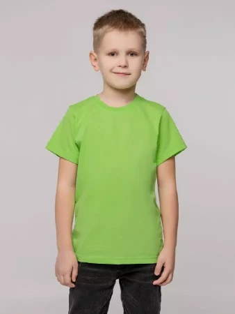 Футболка детская T-Bolka Kids, зеленое яблоко, 10 лет