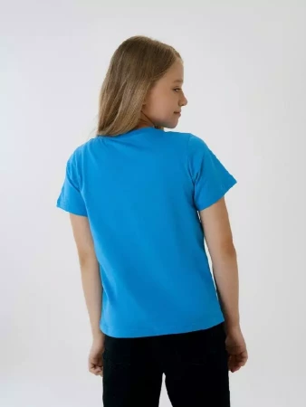 Футболка детская T-Bolka Kids, бирюзовая, 14 лет