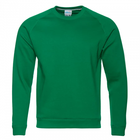 Свитшот унисекс STAN футер с начёсом 260, 53, Зелёный,  (30/1)  (52/XL)