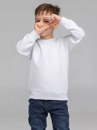 Свитшот Toima Kids 2.0, белый, 8 лет