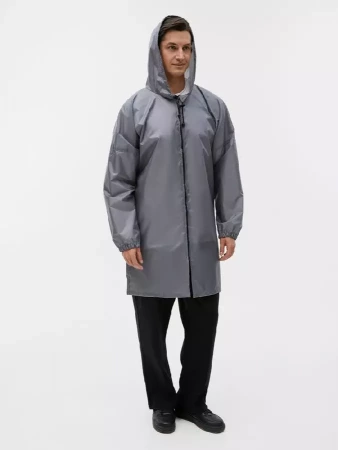 Дождевик Rainman Zip, серый, размер M