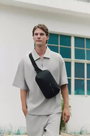 Антикражный рюкзак Urban Sling, черный (Серый цвет)