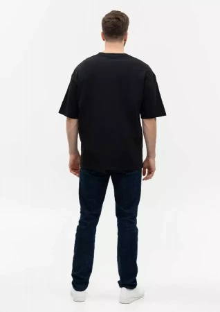 Футболка унисекс оверсайз STAN хлопок 240, 56, Чёрный,  (20)  (54/XXL)