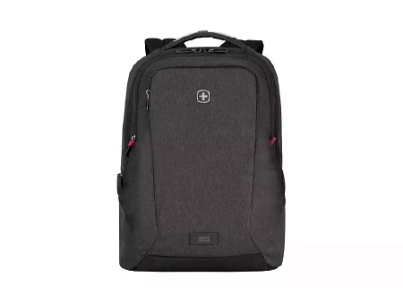 Рюкзак WENGER MX Professional 16, серый, 100% полиэстер, 33х21х45 см, 21 л