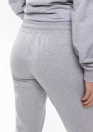 Брюки женские STAN футер без начёса, 260, 62W, Серый меланж,  (50/60)  (52/XXL)