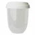 Стакан CAPSULA с крышкой, белый, 250мл, D=8,8см,H=10,5см, тонкая керамика