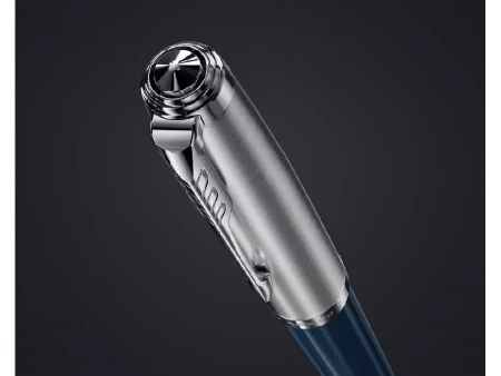 Перьевая ручка Parker 51 CORE MIDNIGHT BLUE CT, перо: F, цвет чернил: black, в подарочной упаковке.