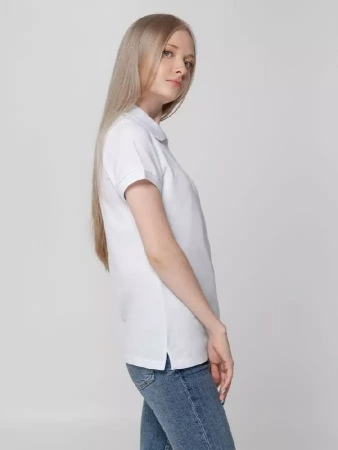 Рубашка поло женская Virma lady, белая, размер 3XL