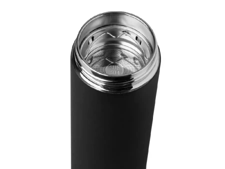 Вакуумный термос Vacuum Flask C1, soft touch, 420мл, черный
