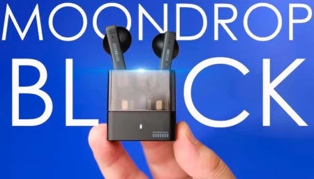 Наушники True Wireless Moondrop Block, розовый