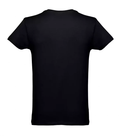 Футболка мужская LUANDA, черный, 5XL, 100% хлопок, 150 г/м2