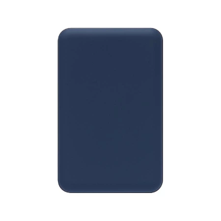 Внешний аккумулятор Ларго PD (Largo PD) 5000mAh с функцией беспроводной зарядки 15W, синий