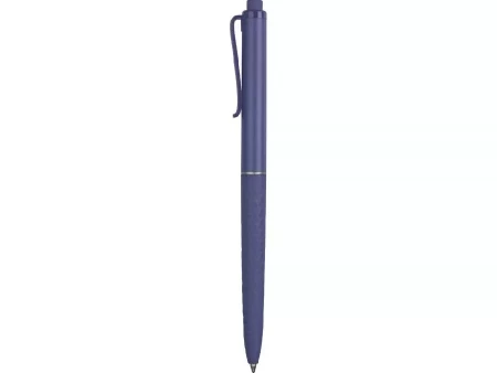 Ручка пластиковая soft-touch шариковая Plane, синий