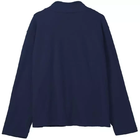 Куртка флисовая унисекс Manakin, темно-синяя, размер M/L