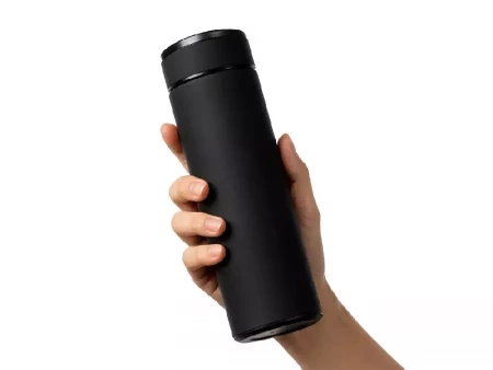 Вакуумный термос Vacuum Flask C1, soft touch, 420мл, черный