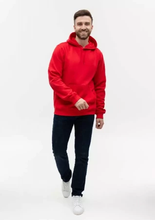 Худи унисекс STAN футер с начёсом 260, 20, Красный,  (14)  (50/L)