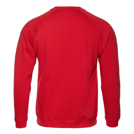 Свитшот унисекс STAN футер с начёсом 260, 53, Красный,  (14)  (56/XXXL)