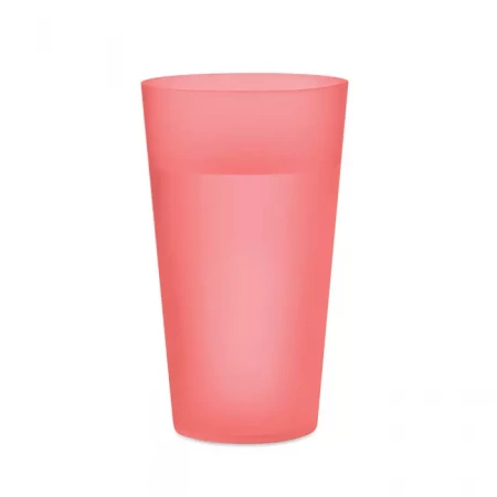 Reusable event cup 500ml (цвет - прозрачно-красный)