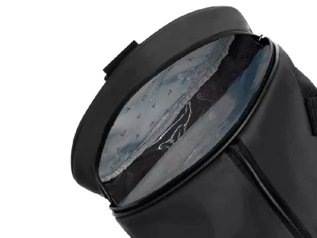 Сумка спортивная TORBER Mobi, чёрный, полиэстер 900D с PU покрытием, 45 х 25 х 25 см