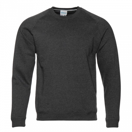 Свитшот унисекс STAN футер с начёсом 260, 53, Тёмный меланж,  (60/1)  (44/XS)