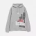 Худи унисекс Condor, серый меланж, размер 3XL