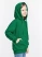 Худи детское Kirenga Kids 2.0, зеленое, 8 лет