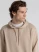 Толстовка с капюшоном унисекс Hoodie, бежевая, размер XS