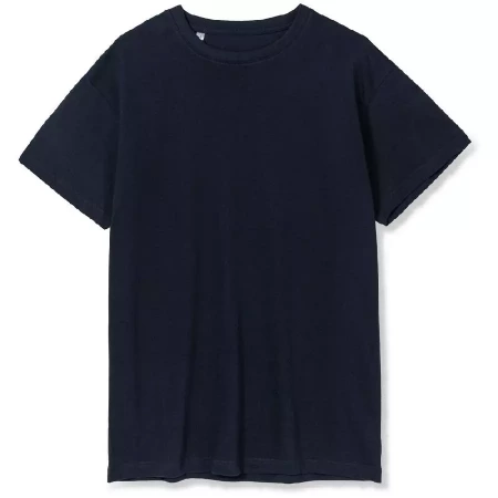 Футболка унисекс T-Bolka 180, темно-синяя, размер 4XL