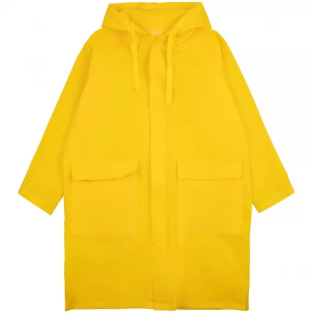 Дождевик детский RainDrop Kids, желтый, 10 лет (рост 130-140)