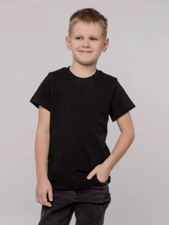 Футболка детская T-Bolka Kids, черная, 12 лет