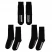 Носки Hard Work Black, размер 38-41