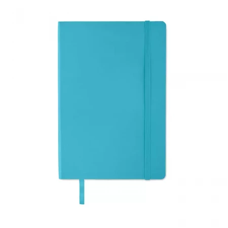 A5 recycled notebook (цвет - бирюзовый)