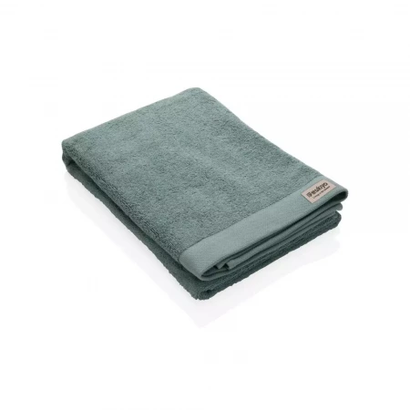 Банное полотенце Ukiyo Sakura из хлопка AWARE™, 500 г/м², 70x140 см (Зеленый цвет)